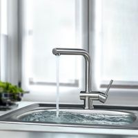 Monocomando bar para lavadero en acero inox Vainsa