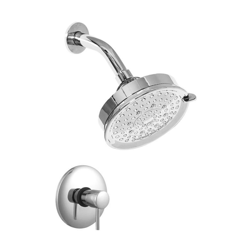 Monocomando para ducha bali con salida española hecho en bronce Vainsa