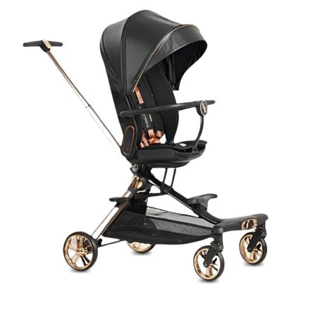 Coche Paseo ebaby Minako de Lujo Negro
