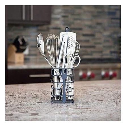 Porta Cubiertos de Cocina en Tono Negro Y+Papel de Regalo Porta Cubiertos de Cocina en Tono Negro Y+Papel de Regalo