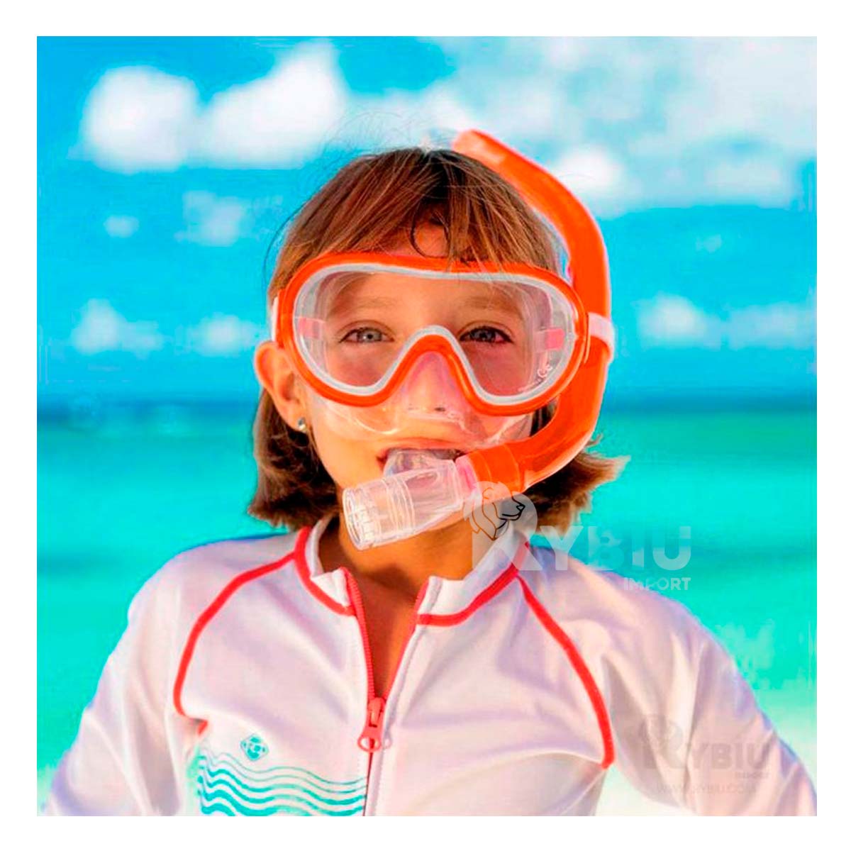 Set Practico y Duradero Nadar en Blanco Y+Papel de Regalo