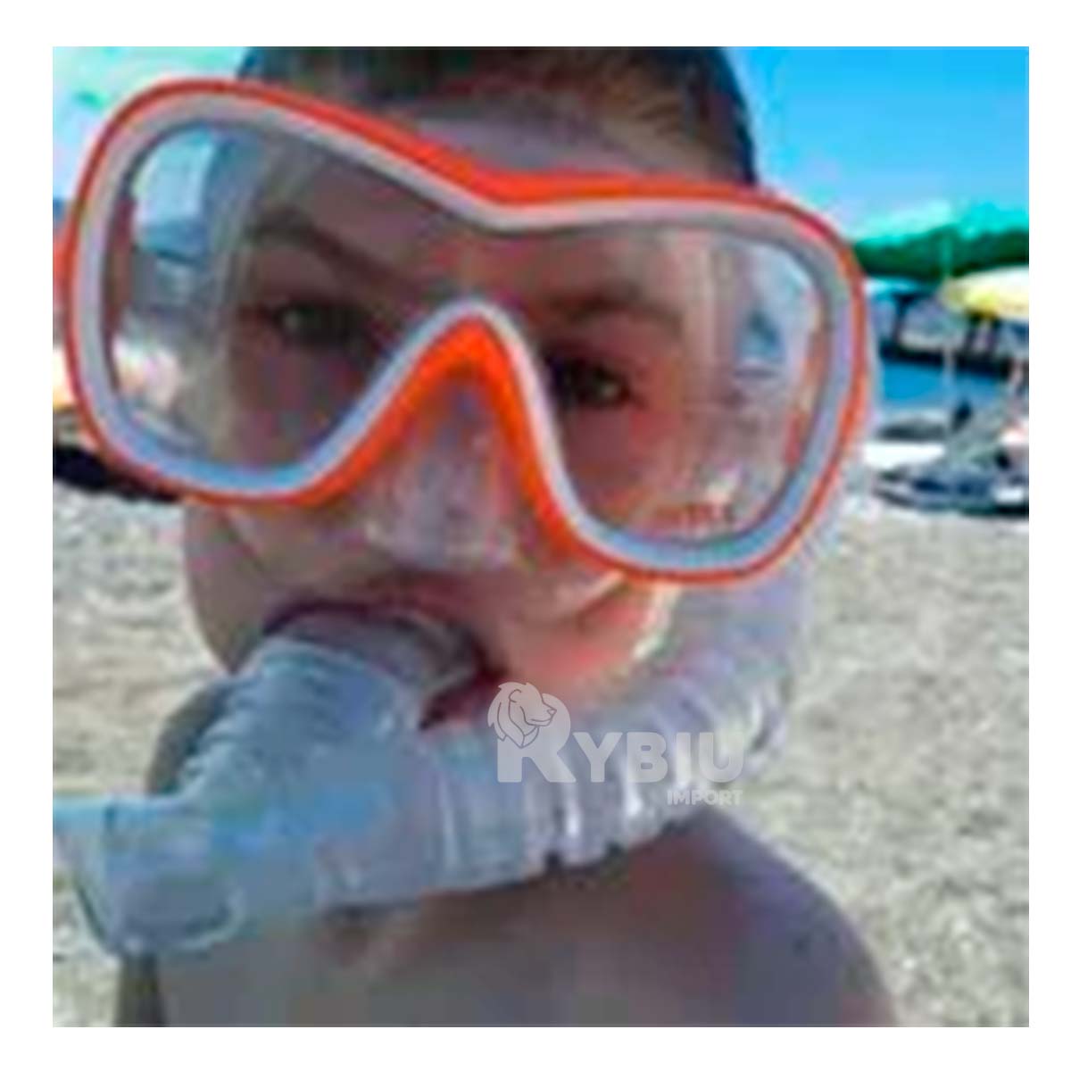 Set Profesional de Natacion Util en Color Blanco