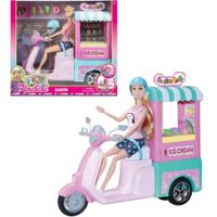 Play Set Carrito de Helados con Muñeca Fashion