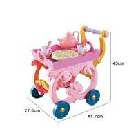 Play Set Carrito Hora del Té con Accesorios