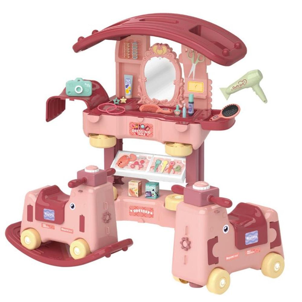 Role Play 3 en 1 Tocador / Balancín/ Correpasillos