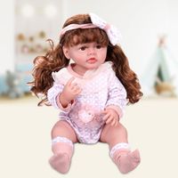 Muñeca Reborn Inteligente Interactiva 55 cm DD727176