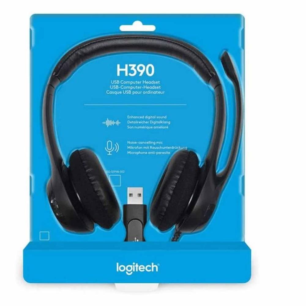 Audifono Logitech H390 con Microfono Usb Cable