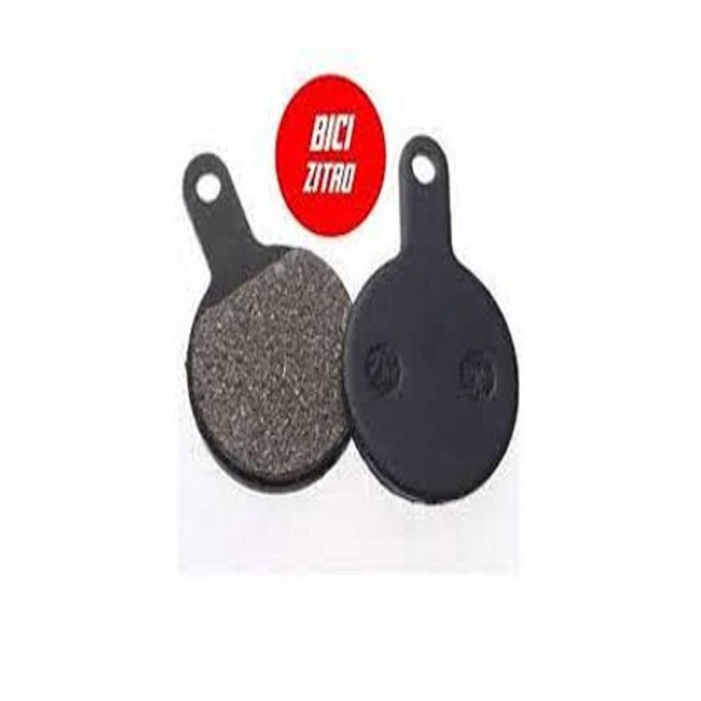 PAR DE PASTILLAS REDONDAS PARA FRENO DE BICICLETA