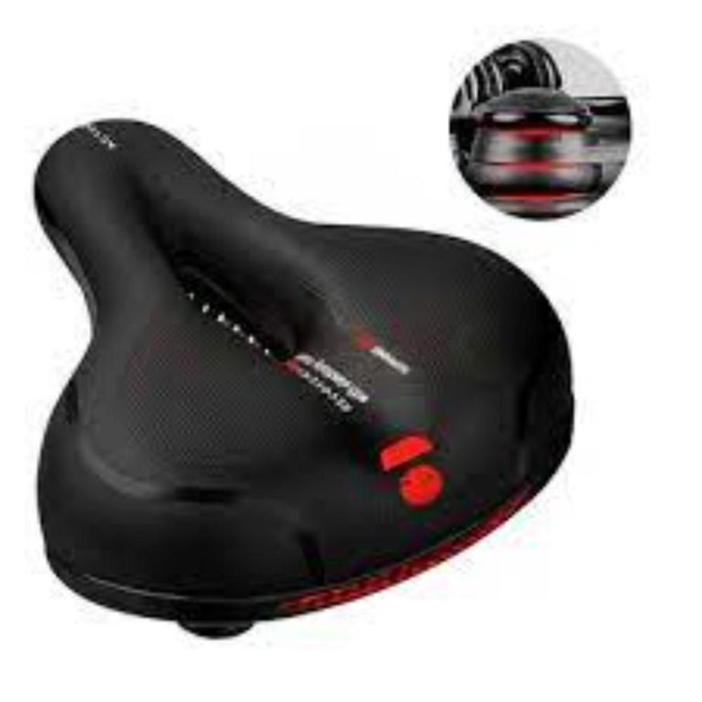 SILLÍN ASIENTO BICICLETA ANTISHOCK CONFORT