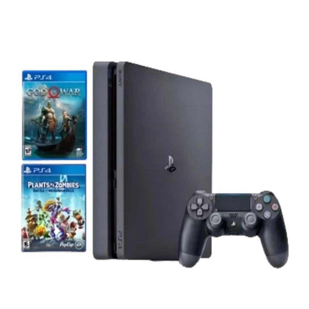Consola PlayStation 4 Slim 1TB Negro + 2 Juegos REACONDICIONADA