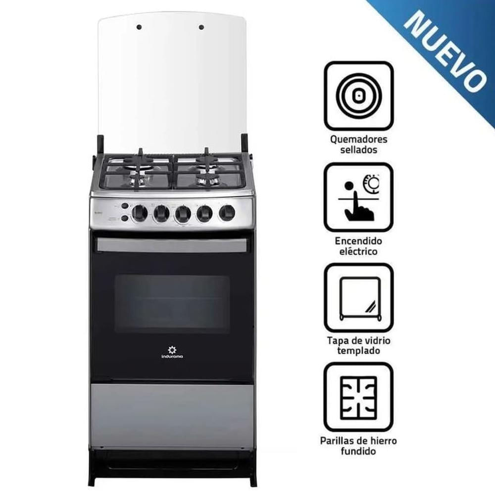 COCINA A GAS INDURAMA BILBAO SPAZIO PLUS 20