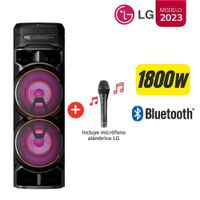 TORRE DE SONIDO XBOOM LG RNC9 CON MICROFONO INCLUIDO NEGRO