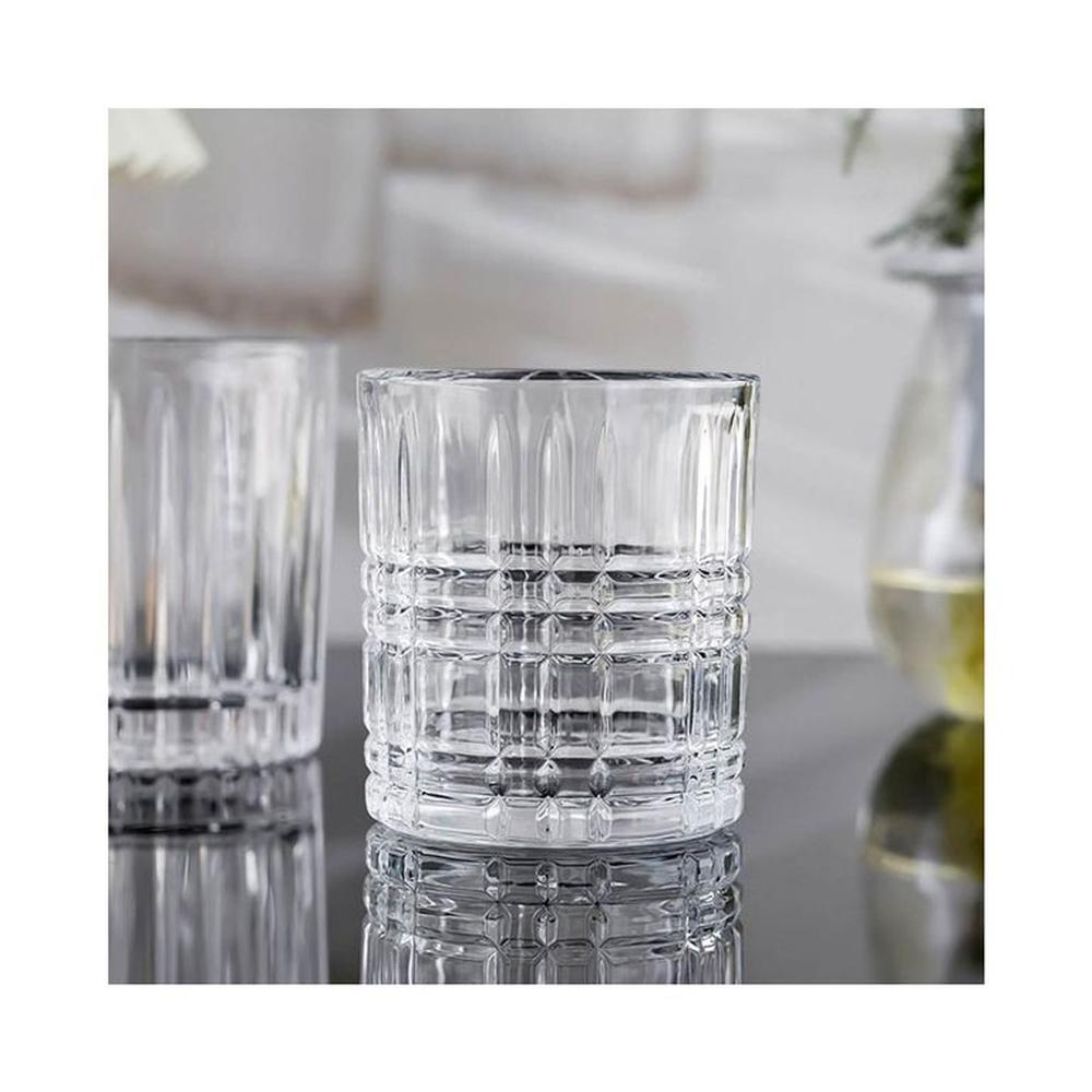 Set de 6 vasos para whisky o bebidas capa.290ml