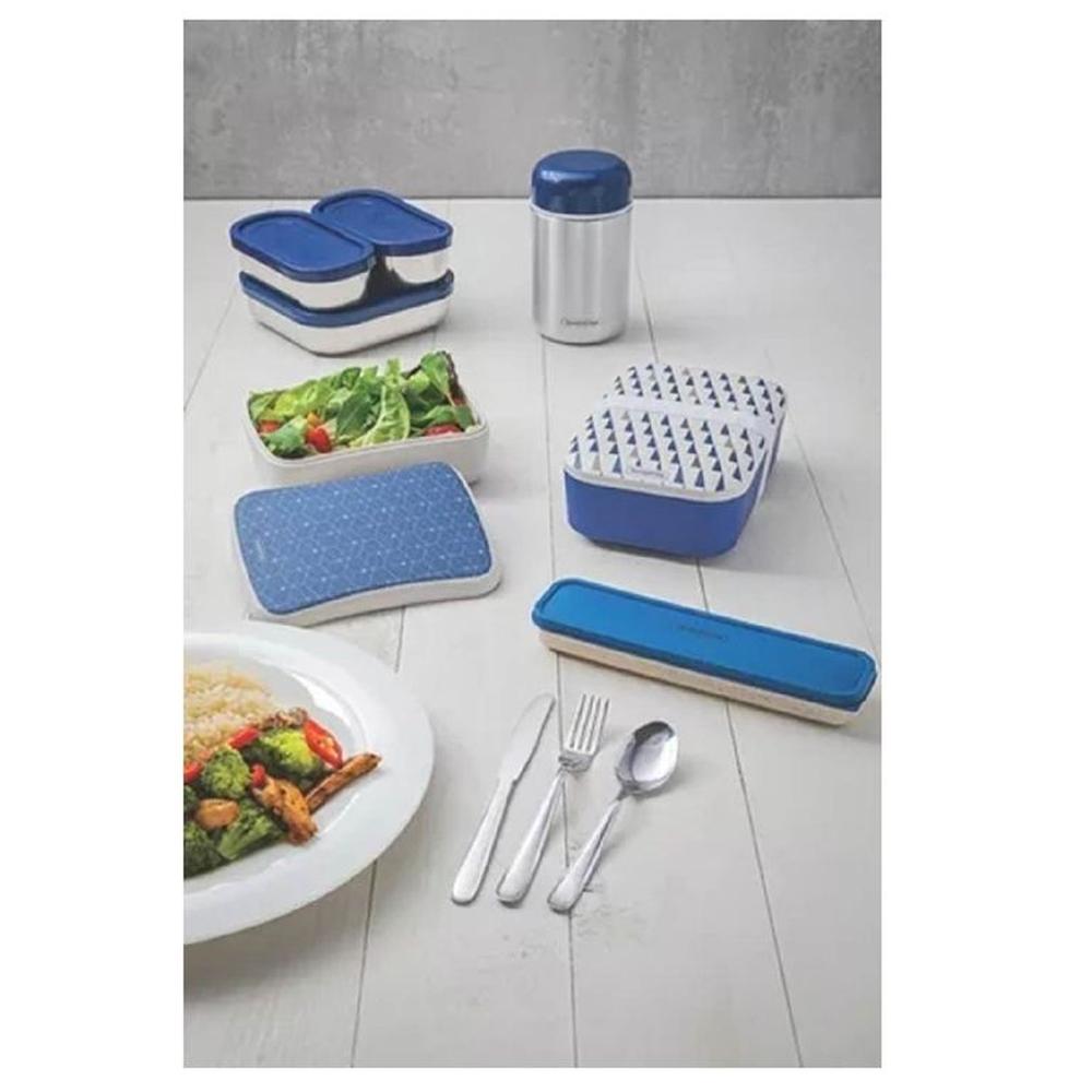 Taper de comidaTRAMONTINA AZUL