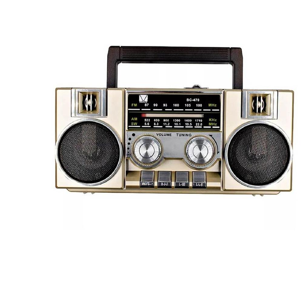 Radio Portatil AM FM Retro Vintage Parlante Bluetooth