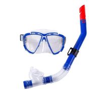 Set de Buceo Máscara y Snorkel Azul