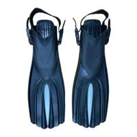 Aletas de buceo talla S color negro
