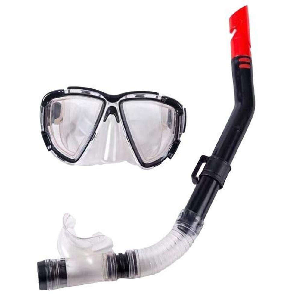 Set de Buceo Máscara y Snorkel Negro