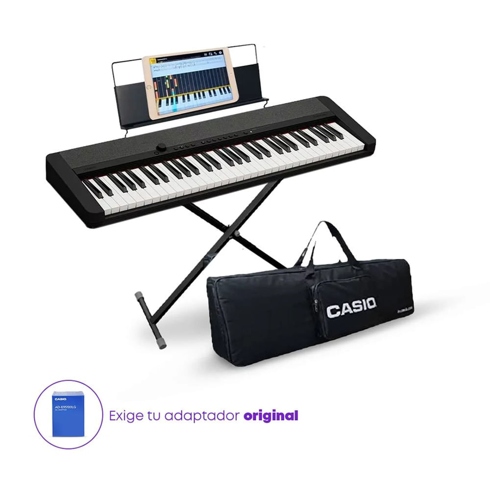 Teclado Casio Ct-s1 Negro Pack Piano