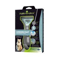 Furminator Cepillo Deslanador Para Gatos Pequeños Pelo Largo