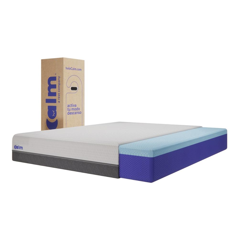 Colchón Calm Original De Memory Foam 1.5 Plaza