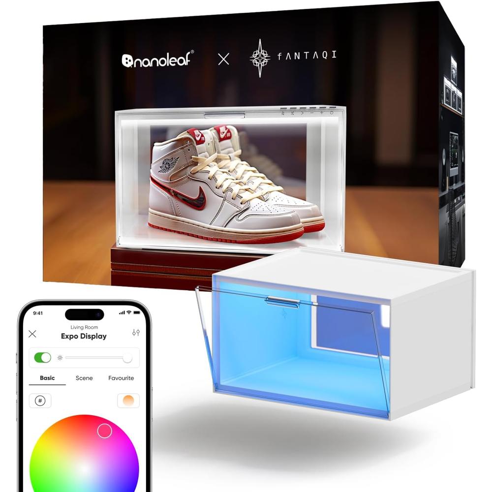 Nanoleaf Caja LED Inteligente para Zapatos-1Pack Expansión(Requiere Kit Inicial)