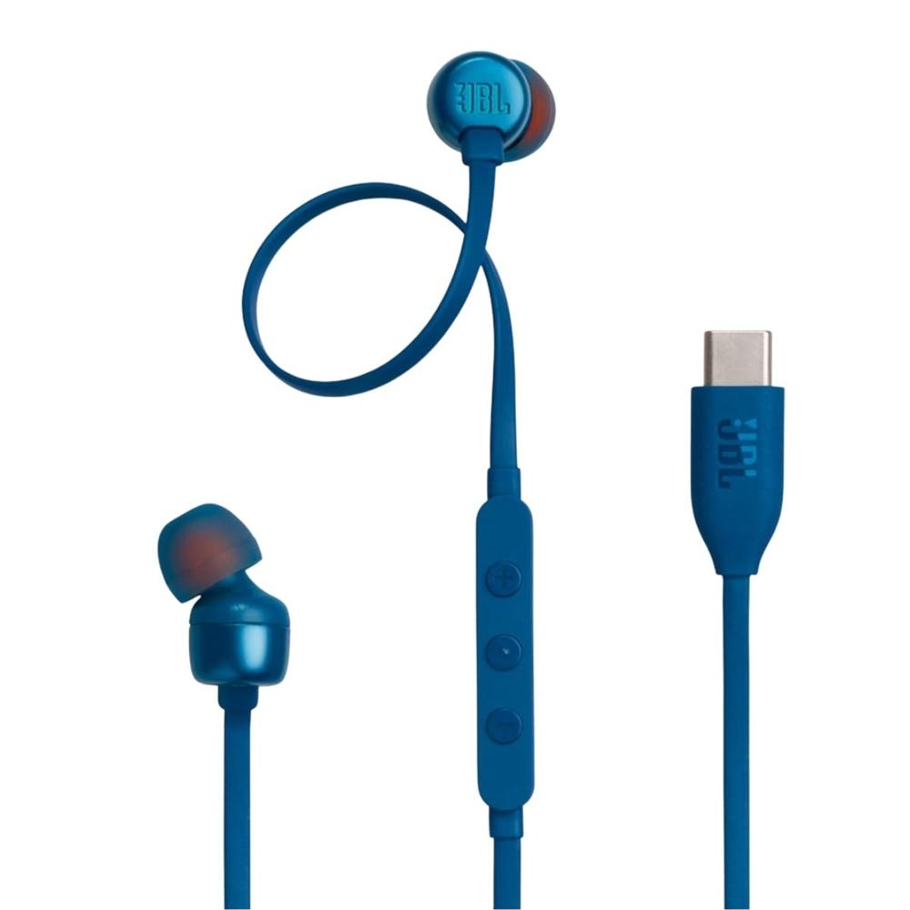 Audífono JBL Tune 310C USB-C con Micrófono - Azul