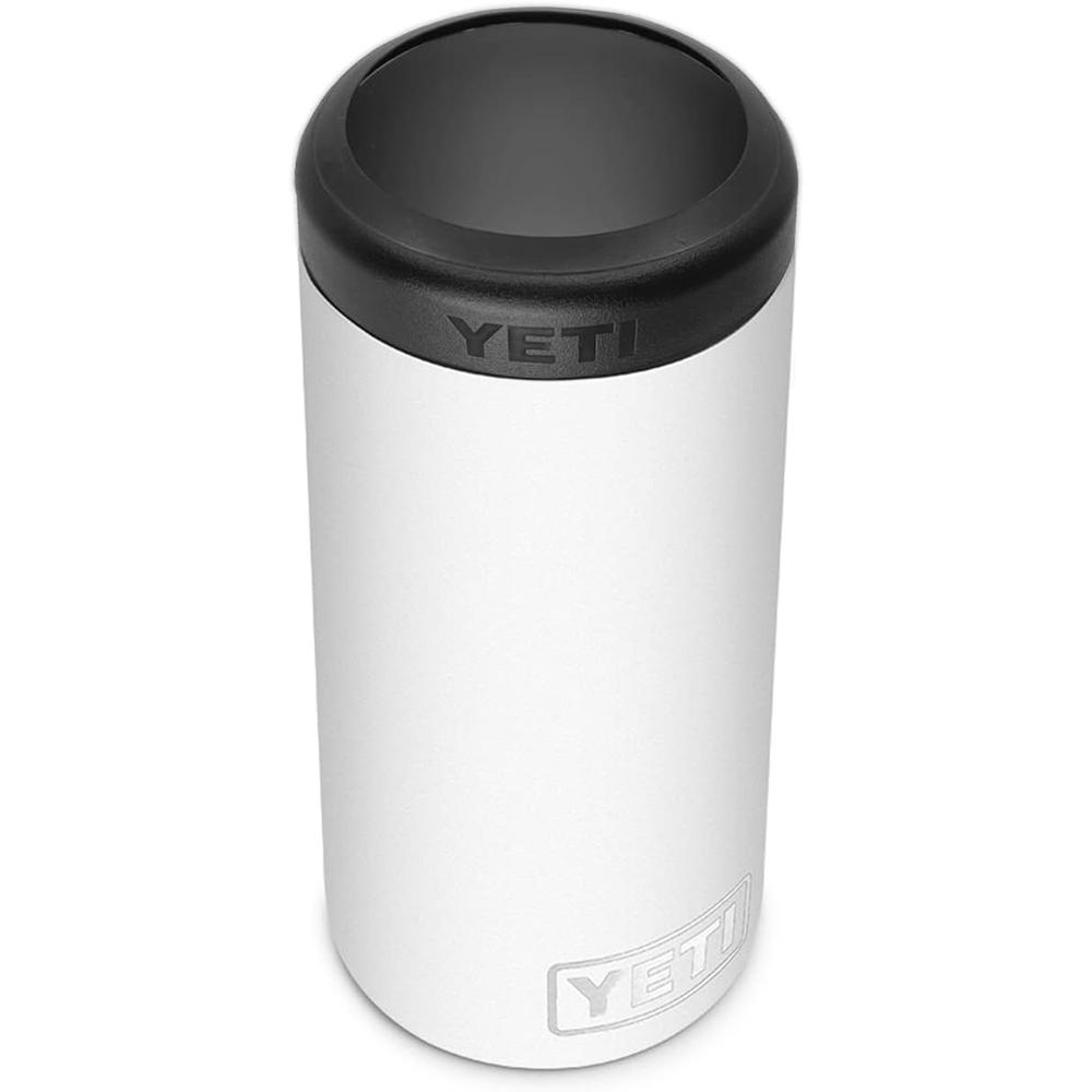 YETI Rambler Aislador de Latas No Insertable de 12 oz | Blanco