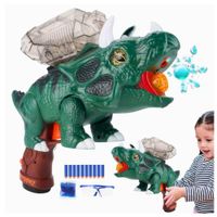 Dinosaurio Espuma Verde Lanzador de Bolitas de Hidrogel