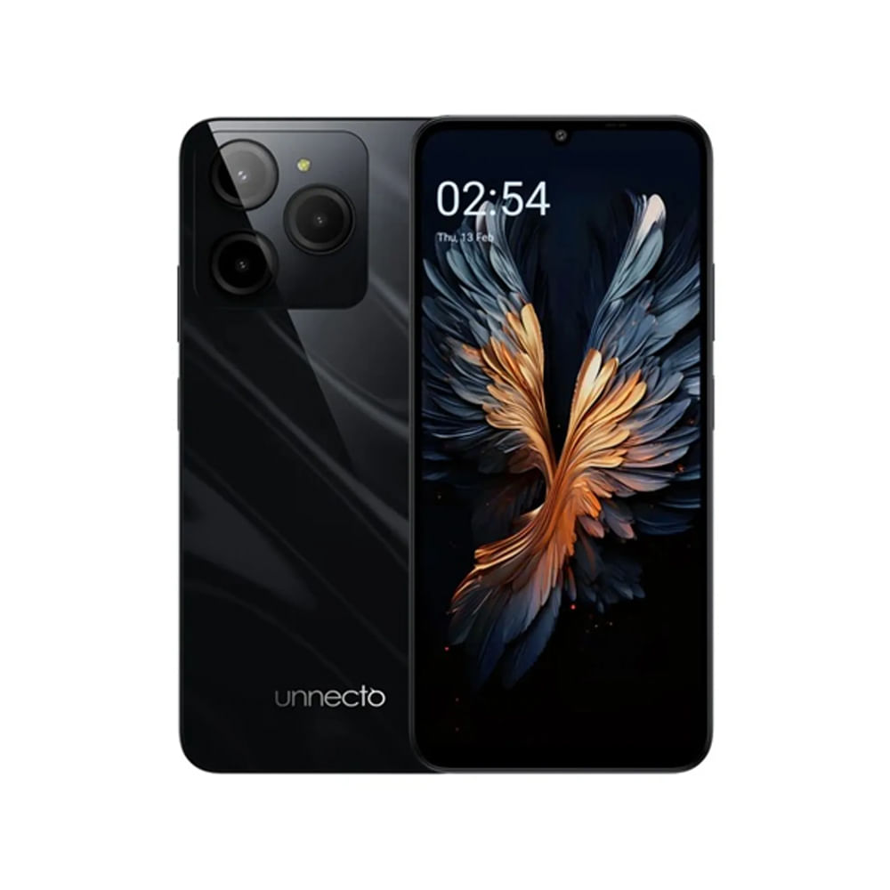Celular Unnecto Bolt 20 UB202, 6GB RAM, 256GB, 4G LTE, negro, calidad y alto rendimiento aseguran t