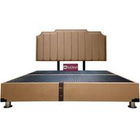 CAMA TARIMA KAMAS KING + CABECERA AÉREA CORONA LINEAL - CAMELL