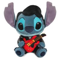 Peluche Stitch Colección Elvis Traje Negro