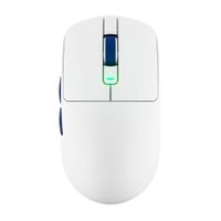 Mouse Royal Kludge M30 Wireless 12000 dpi - White Blue