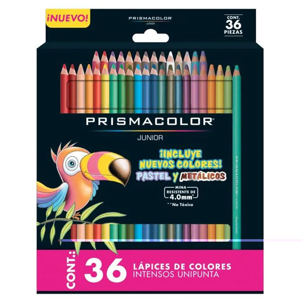 Colores Prismacolor Junior x 36und 2153016