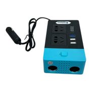 Inversor de corriente 12V a 220V 250W auto 2 USB PD3.0 QC3.0 SANTOFA con Cigarrera
