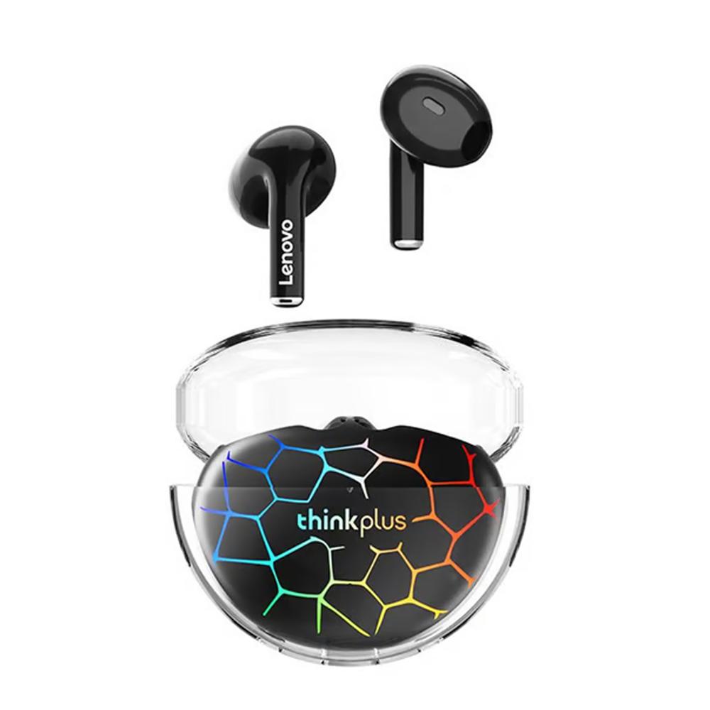 Audífonos Inalámbricos Lenovo Lp80 Pro RGB Negro Bt 5.3