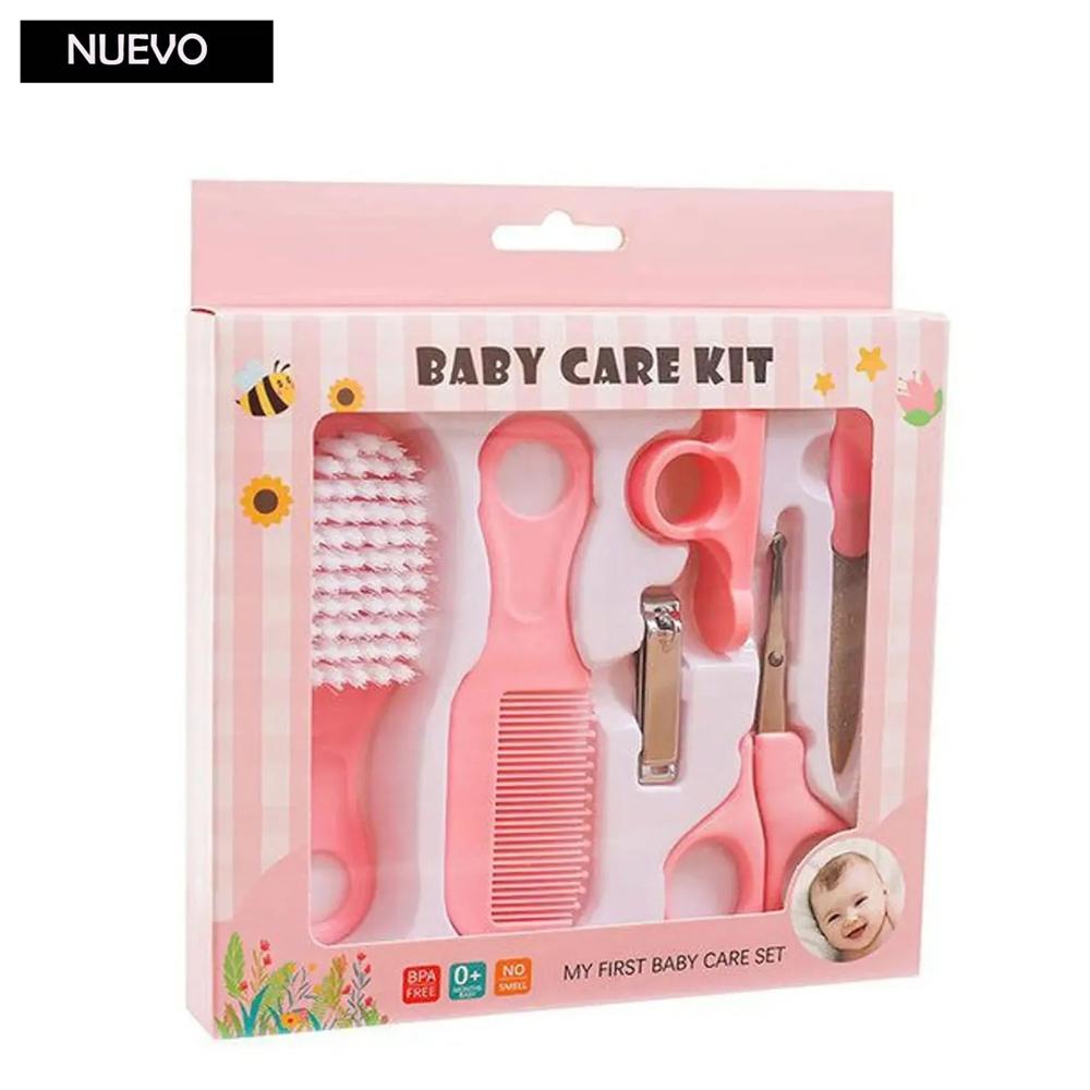 Set Baby Care de Limpieza para Bebes 6 Pcs Rosa