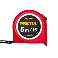 Wincha Cinta Métrica 5 Metros Rojo PRETUL