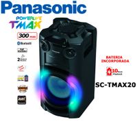 EQUIPO DE SONIDO BLUETOOTH PANASONIC SC-TMAX20 NEGRO