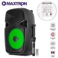 Parlante Maxtron Merkury MX 1508 USB BT TWS Conex. AC 01 Microfono