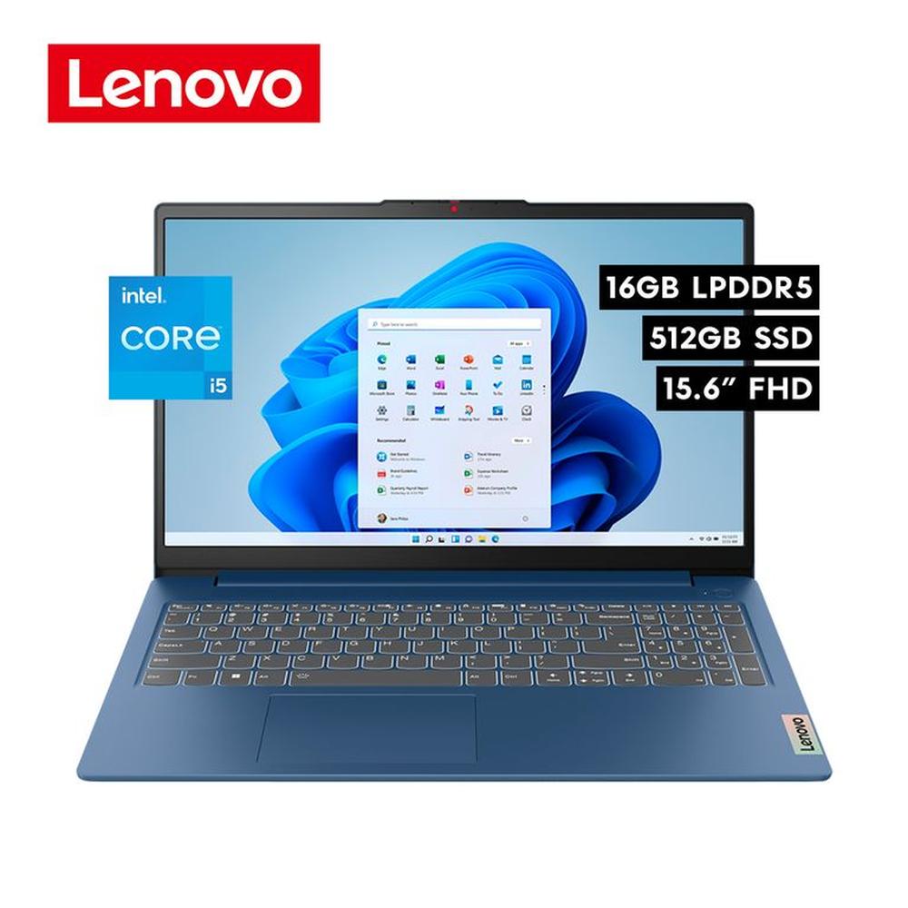 Laptop Lenovo IdeaPad Slim 3 15IAH8 Intel Core i5 12450H 16GB 512GB 15.6? FHD Windows 11