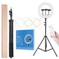 Aro anillo luz led 45 cm con Control  Trípode LJJ45