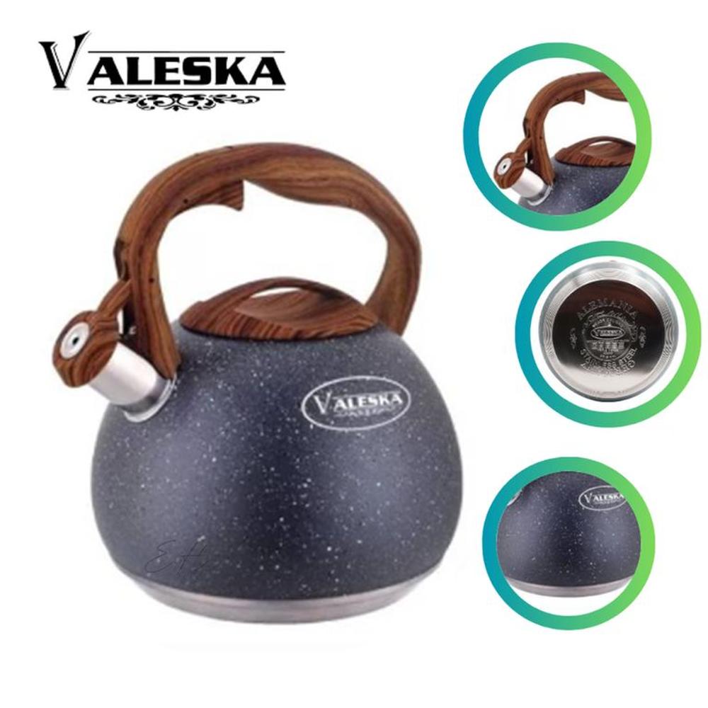 Tetera VALESKA Silbadora De Roca Volcánica 5 Litros VL-MK590