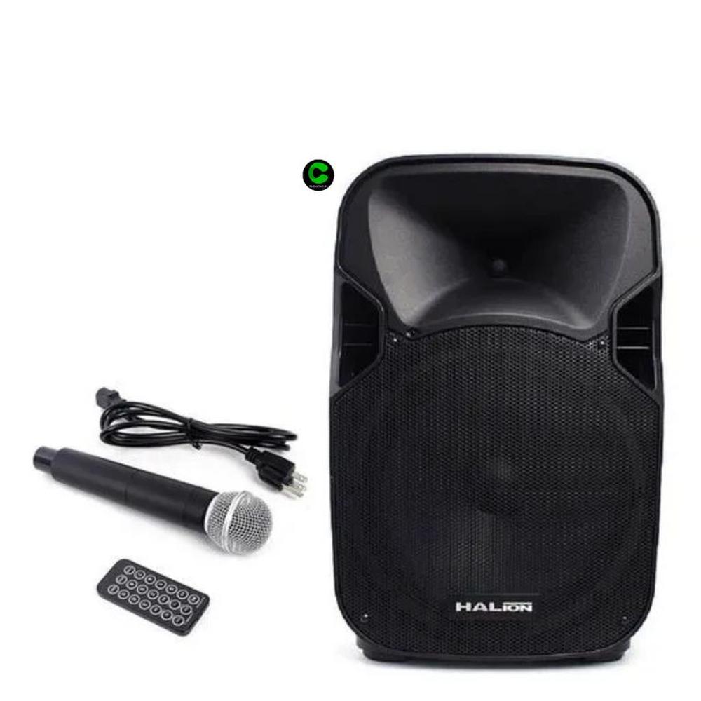 Parlante Activo Halion PHA-15AL Batería Recargable