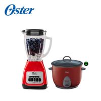 Combo Oster licuadora BLSTKAGRPB 2V pulso Y Olla ARROCERA