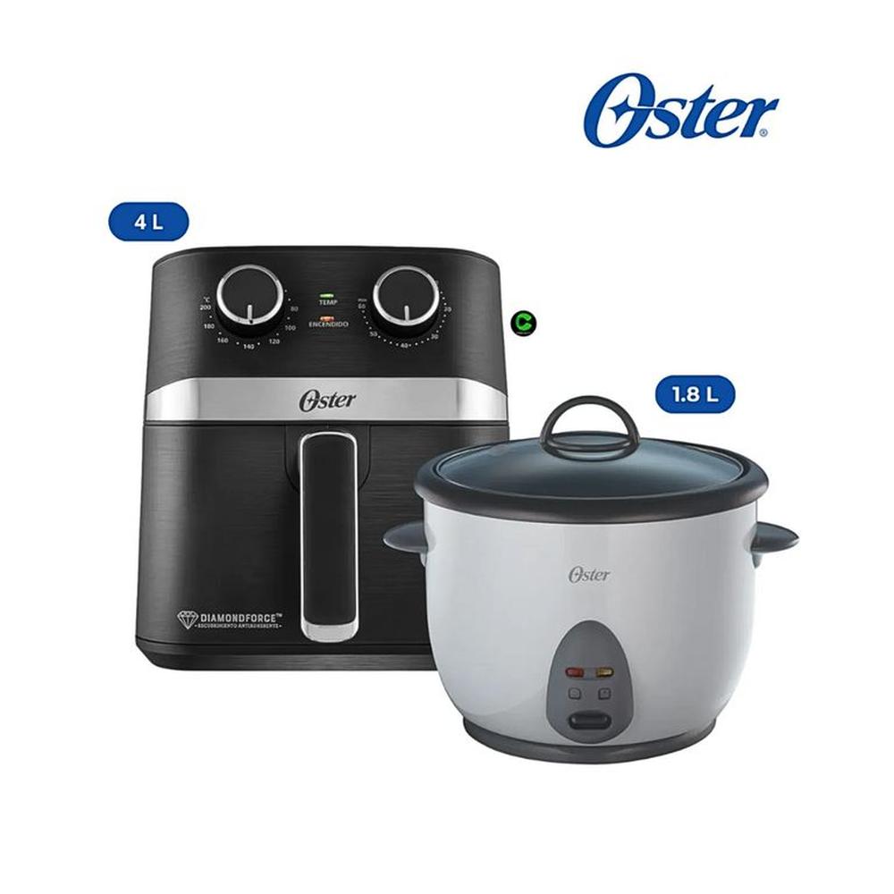 Combo Freidora OSTER 4L Manual CKSTAF401MDF + Olla