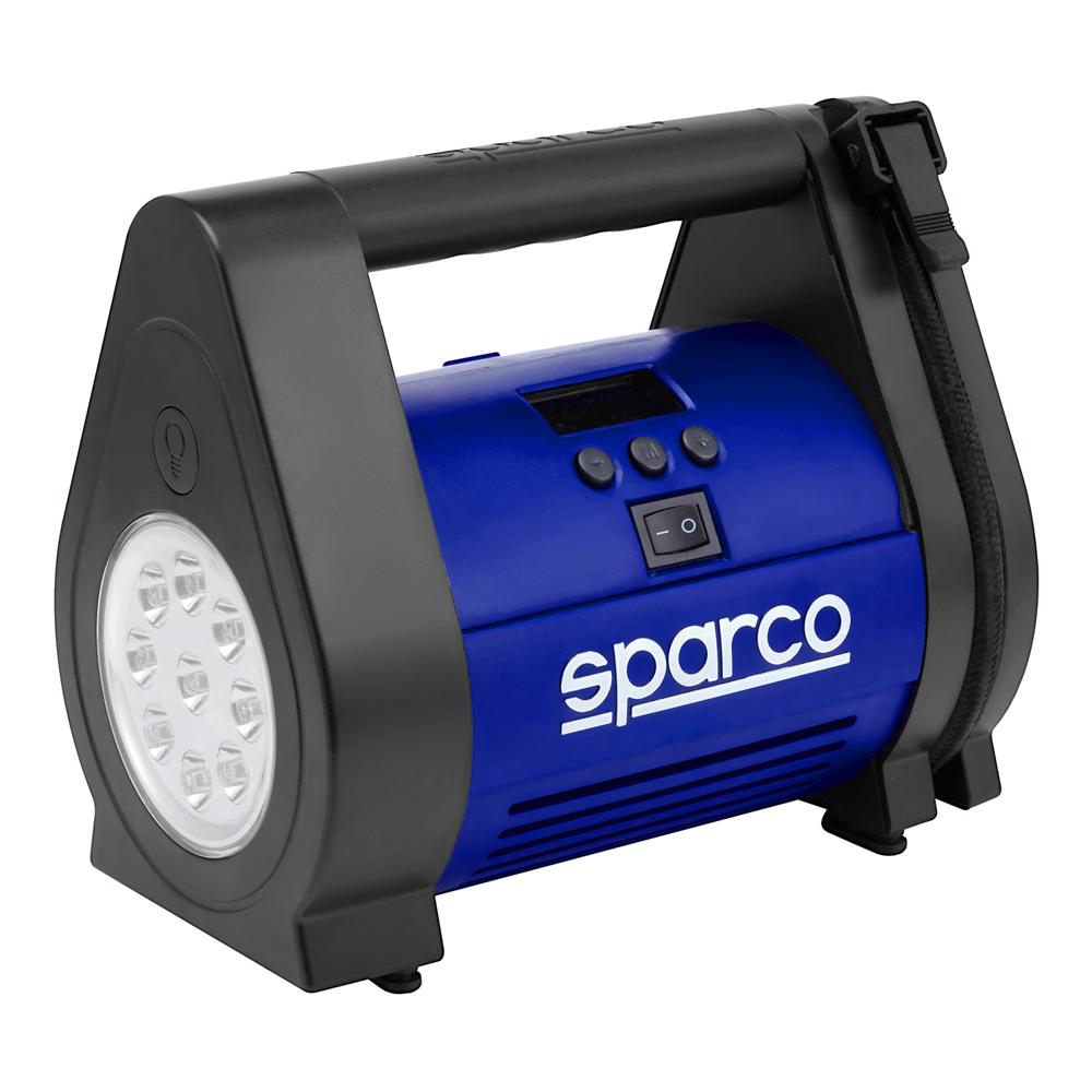 Set Compresor de Aire + Medidor de Presión Digital SPARCO SPT160