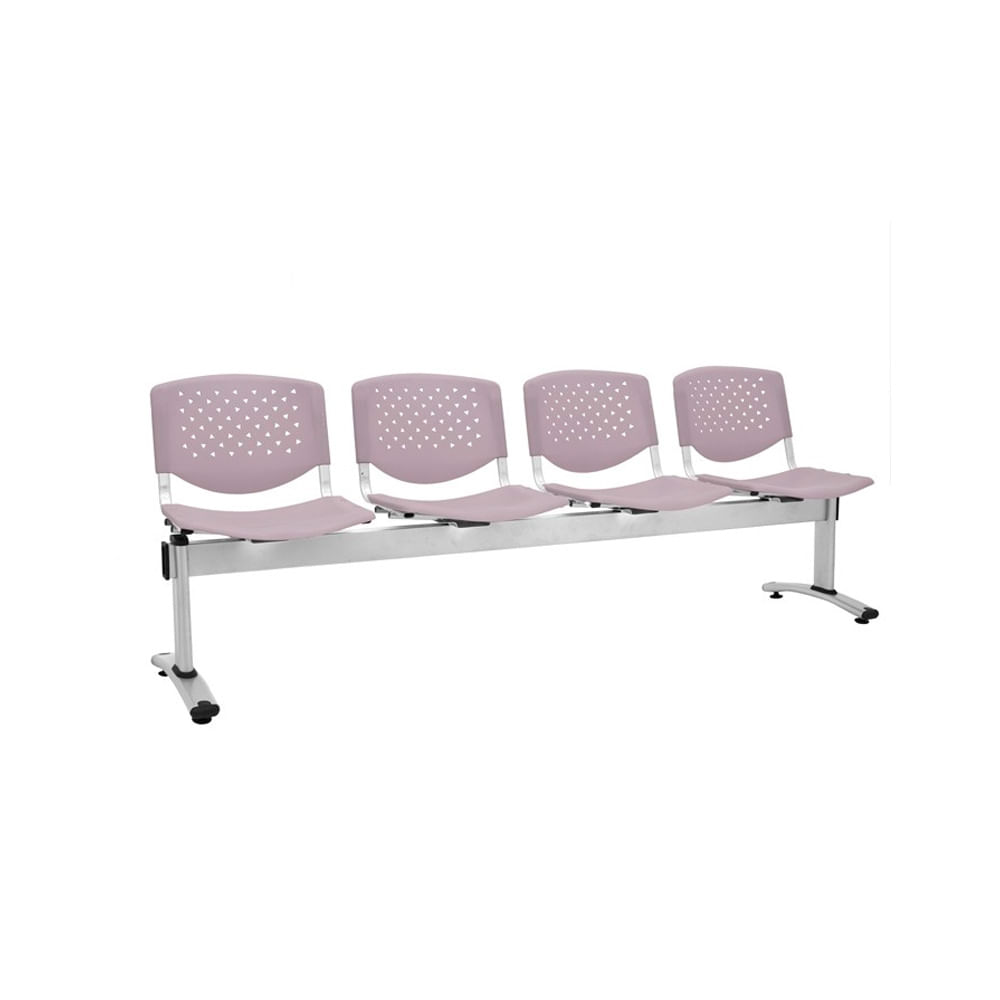 Tándem - Butaca De Espera Prisma Eg Gris 4 Asientos Ofideas