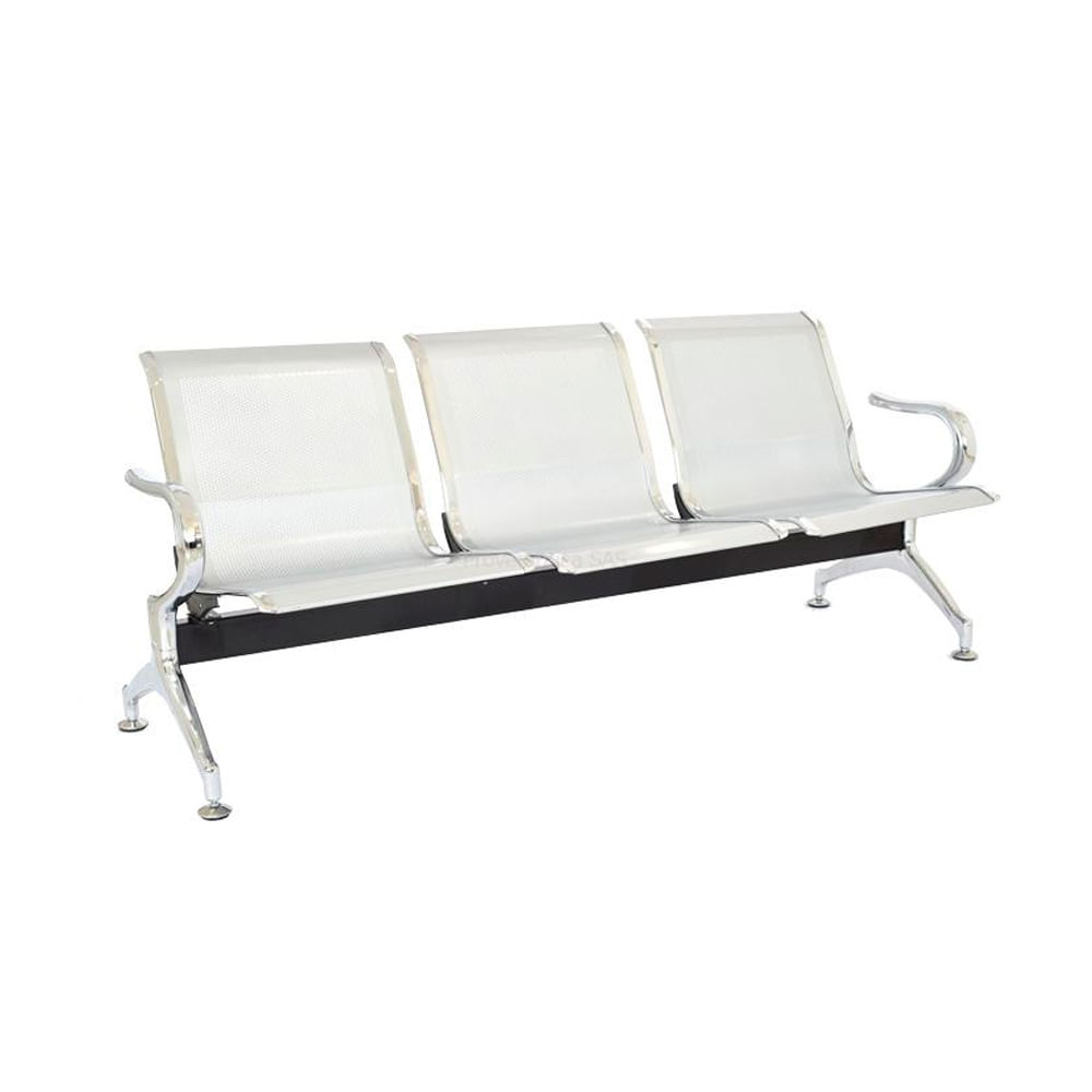 Tandem De Espera Aeropuerto Sin Tapiz 3 Asientos Ofideas