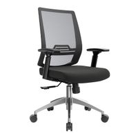 Silla Ergonómica Reclinable Dubai Gerente Negro Ofideas
